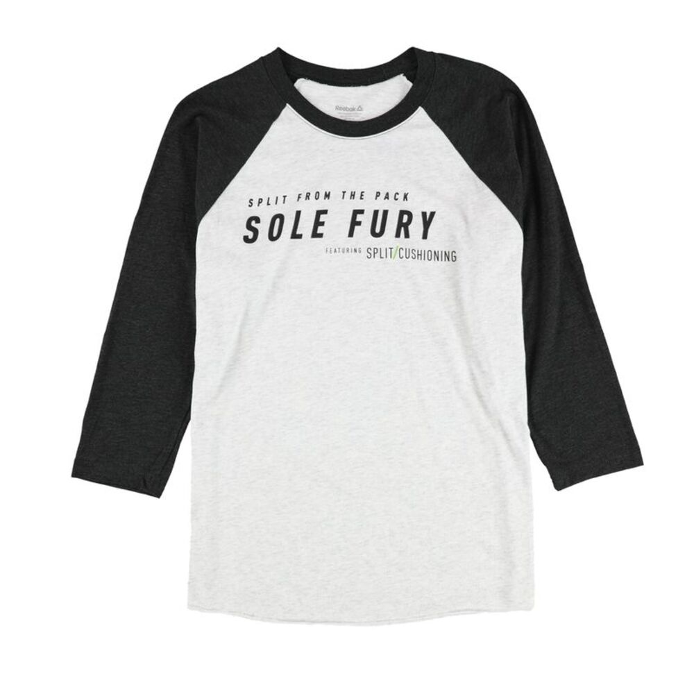 Reebok Mens Sole Fury Split From The Pack Graphic T-Shirt, NWT